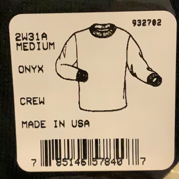 PolarMax MONTANA WOOL 2.0 Crewneck Long Cleve - Black - Picture 10 of 11